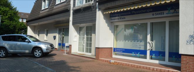 Eingang von Physiotherapie und Osteopathie Susanne Klein Hier sollten sie den Eingang von Physiotherapie und Osteopathie Susanne Klein sehen